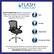 Flash Furniture Flash Furniture Mid-Back Transparent Black Mesh Executive Swivel Ergonomic Office Chair with Synchro-Tilt & Height Adjustable Flip-Up Arms Safe Durable High-Quality Commercial Grade Commercial grade tested to ensure the safety and durability of our Flash Furniture products. This product conforms with ANSI/BIFMA X5.1 Standard for office chairs.
