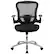 Alt View 11. Alamont Home - Sam Contemporary Mid-Back Black Mesh Ergonomic Office Chair with Height Adjustable Flip-Up Arms - Black.