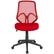 Alt View 11. Alamont Home - Salerno Contemporary Mesh Executive Swivel Armless Office Chair - Red.