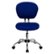 Alt View 11. Flash Furniture - Beverly Contemporary Mesh Swivel Office Chair - Blue.