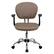 Alt View 12. Alamont Home - Beverly Contemporary Mesh Swivel Office Chair with Arms - Coffee Brown.