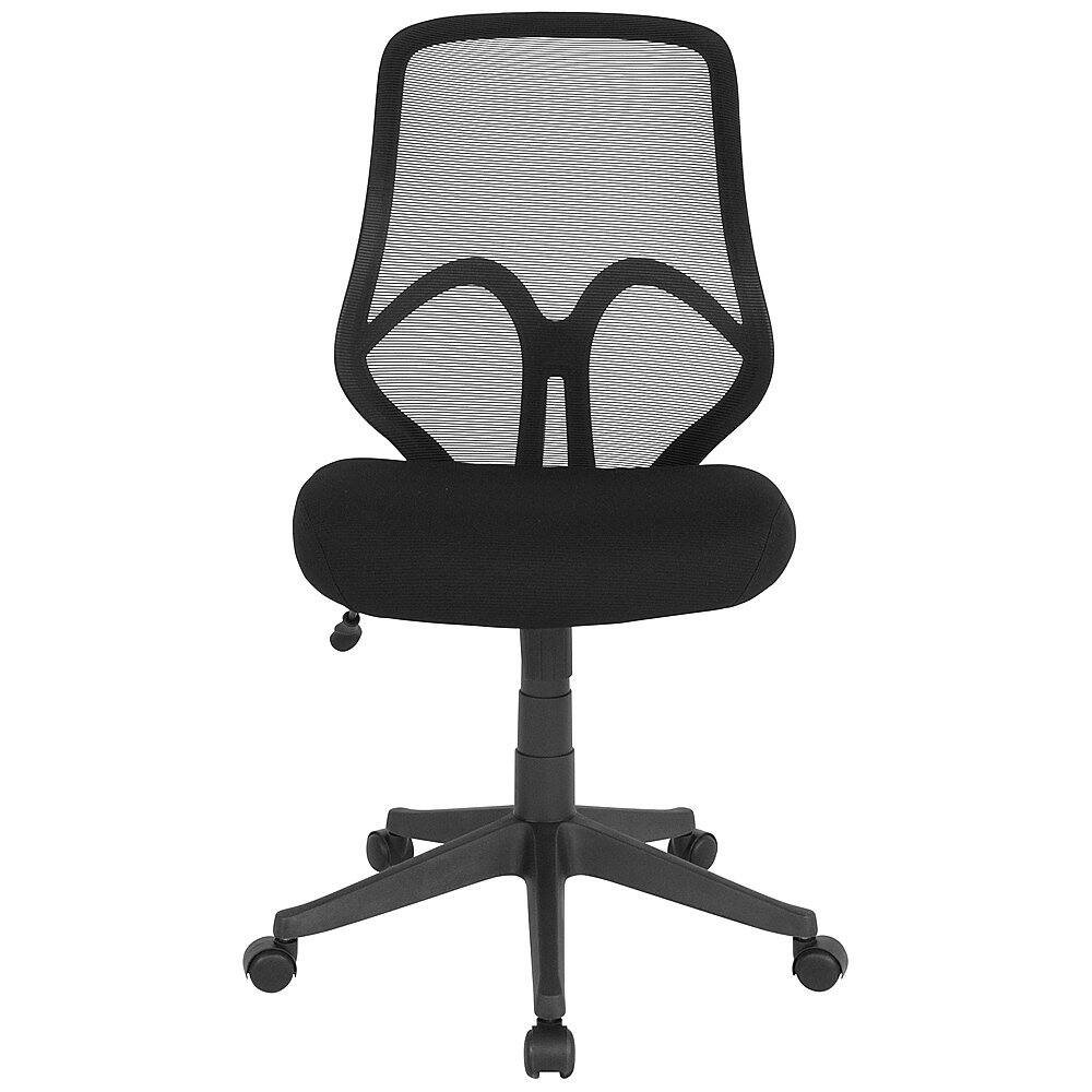 Best Buy Flash Furniture Salerno Contemporary Mesh Executive Swivel Armless Office Chair Black