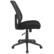 Alt View 16. Alamont Home - Salerno Contemporary Mesh Executive Swivel Armless Office Chair - Black.