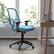 Alt View 13. Alamont Home - Salerno Contemporary Mesh Executive Swivel Office Chair with Arms - Blue.