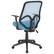 Alt View 14. Alamont Home - Salerno Contemporary Mesh Executive Swivel Office Chair with Arms - Blue.