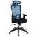 Front. Alamont Home - Layla Contemporary Mesh Executive Swivel Office Chair - Blue.
