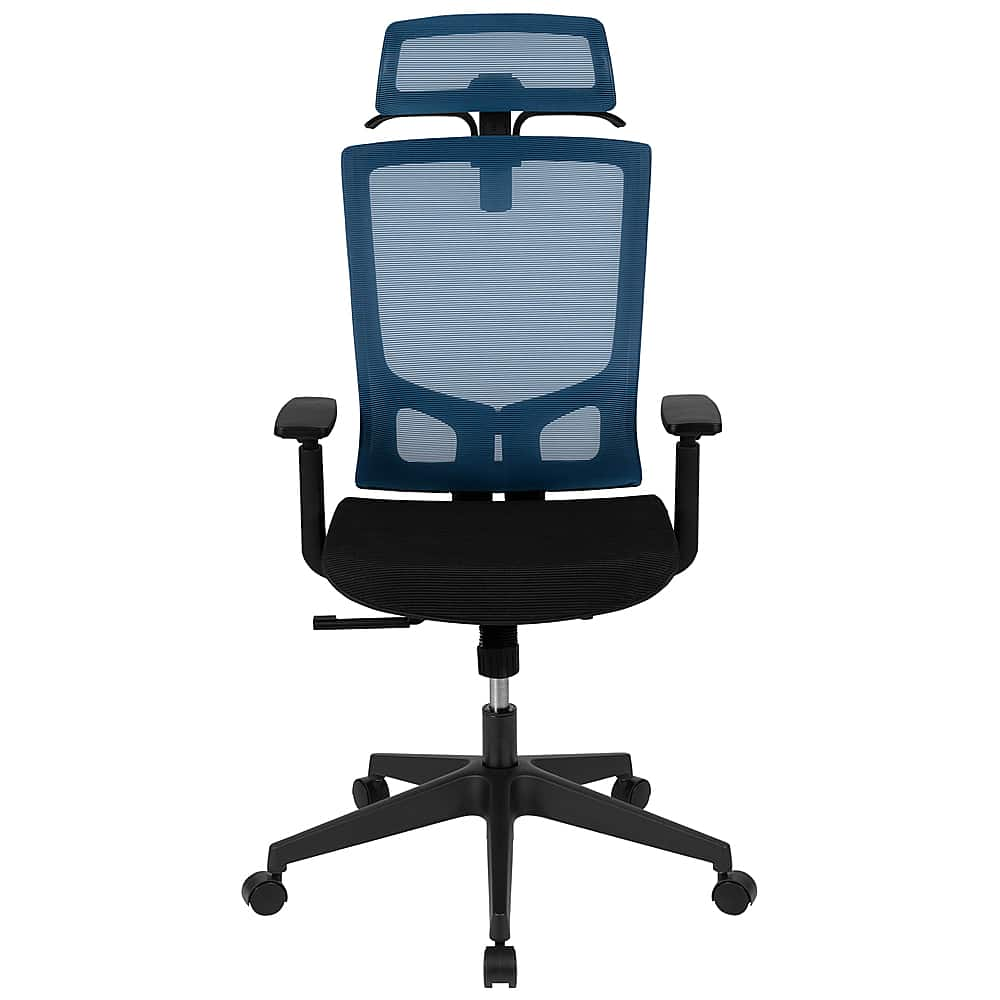 Flash Furniture – Layla Contemporary Mesh Executive Swivel Office Chair – Blue Sansujyuku sansujyuku.com