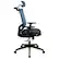 Alt View 16. Alamont Home - Layla Contemporary Mesh Executive Swivel Office Chair - Blue.