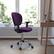 Alt View 13. Alamont Home - Beverly Contemporary Mesh Swivel Office Chair with Arms - Purple.