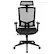 Alt View 11. Alamont Home - Layla Contemporary Mesh Executive Swivel Office Chair - Black.