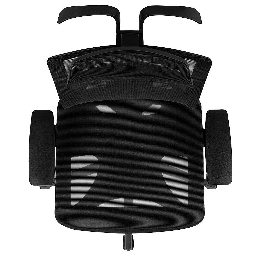 Alt View 17. Alamont Home - Layla Contemporary Mesh Executive Swivel Office Chair - Black.