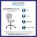 Flash Furniture Flash Furniture Mid-Back White Mesh Padded Swivel Task Office Chair with Chrome Base Safe Durable High-Quality Commercial Grade Commercial grade tested to ensure the safety and durability of our Flash Furniture products. This product conforms with ANSI/BIFMA X5.1 Standard for office chairs.