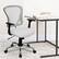Alt View 12. Alamont Home - Alfred Contemporary Mesh Swivel Office Chair - White.