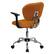 Alt View 12. Alamont Home - Beverly Contemporary Mesh Swivel Office Chair with Arms - Orange.