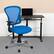 Alt View 12. Alamont Home - Alfred Contemporary Mesh Swivel Office Chair - Blue.