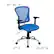 Alt View 13. Alamont Home - Alfred Contemporary Mesh Swivel Office Chair - Blue.