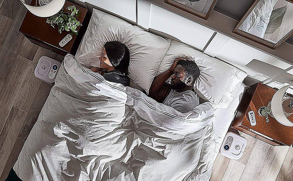 Unbeatable ChiliSleep Cube Cooling & Heating Mattress Pad with Cleaning Solution - California King Size - White - Image 9