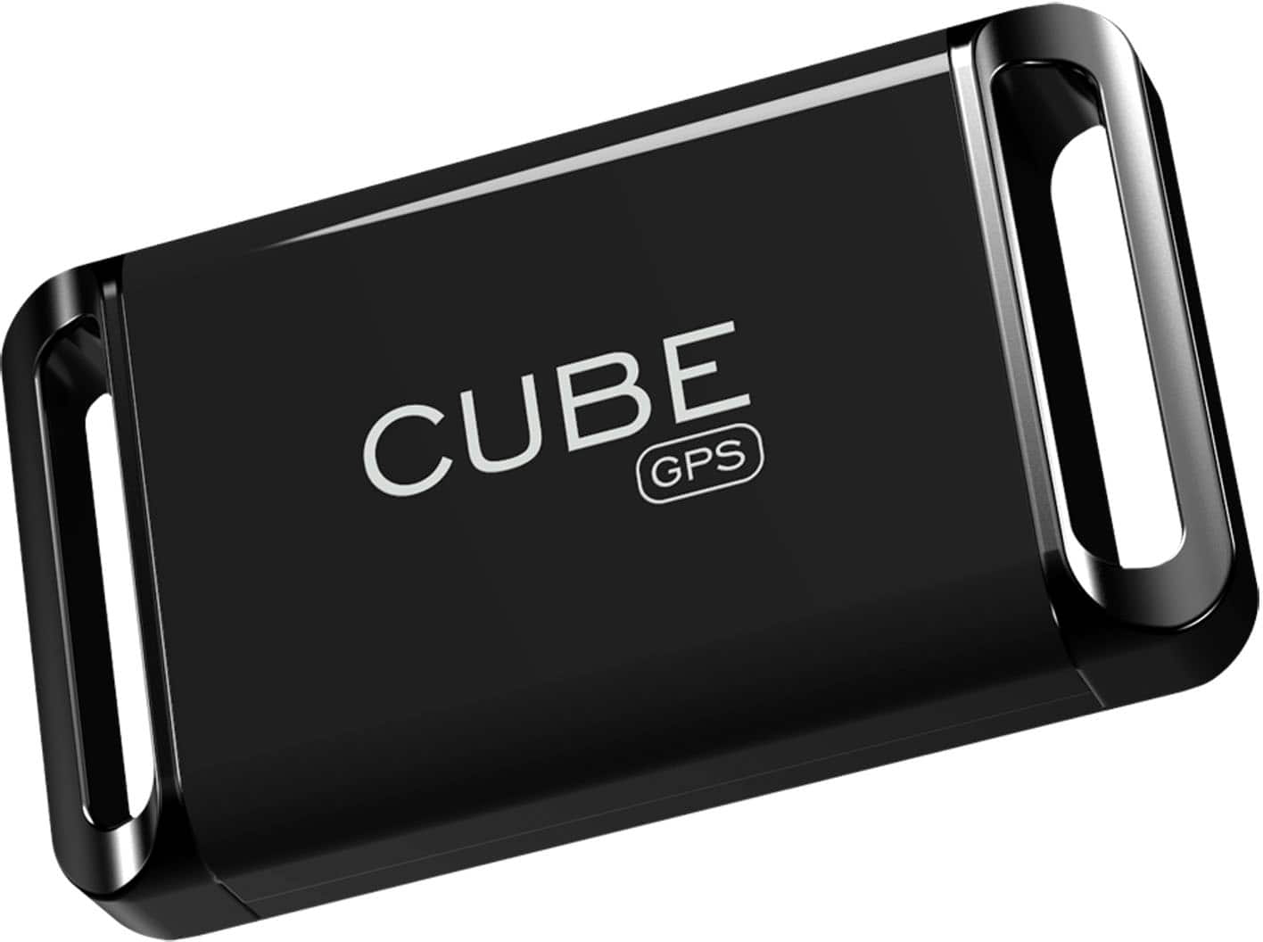 Left. Cube - Vehicle and Pet GPS Tracker - Black.