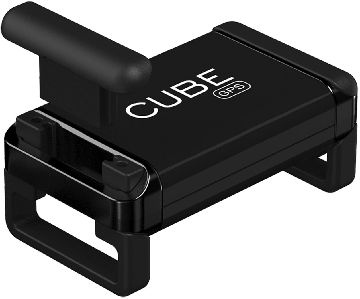 Angle View: Cube - GPS Strap and Collar Clips