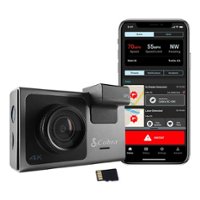 Cobra - SC 400 Configurable Smart Dash Cam with Optional Accessory Cams - Black/Silver - Front_Zoom