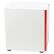 Alt View 16. Alamont Home - Warner Modern Steel 3-Drawer Filing Cabinet - White and Red.