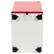 Alt View 17. Alamont Home - Warner Modern Steel 3-Drawer Filing Cabinet - White and Red.