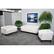 Alt View 2. Alamont Home - Hercules Imperial Contemporary 2-seat Leather/Faux Leather Reception Loveseat - Ivory.