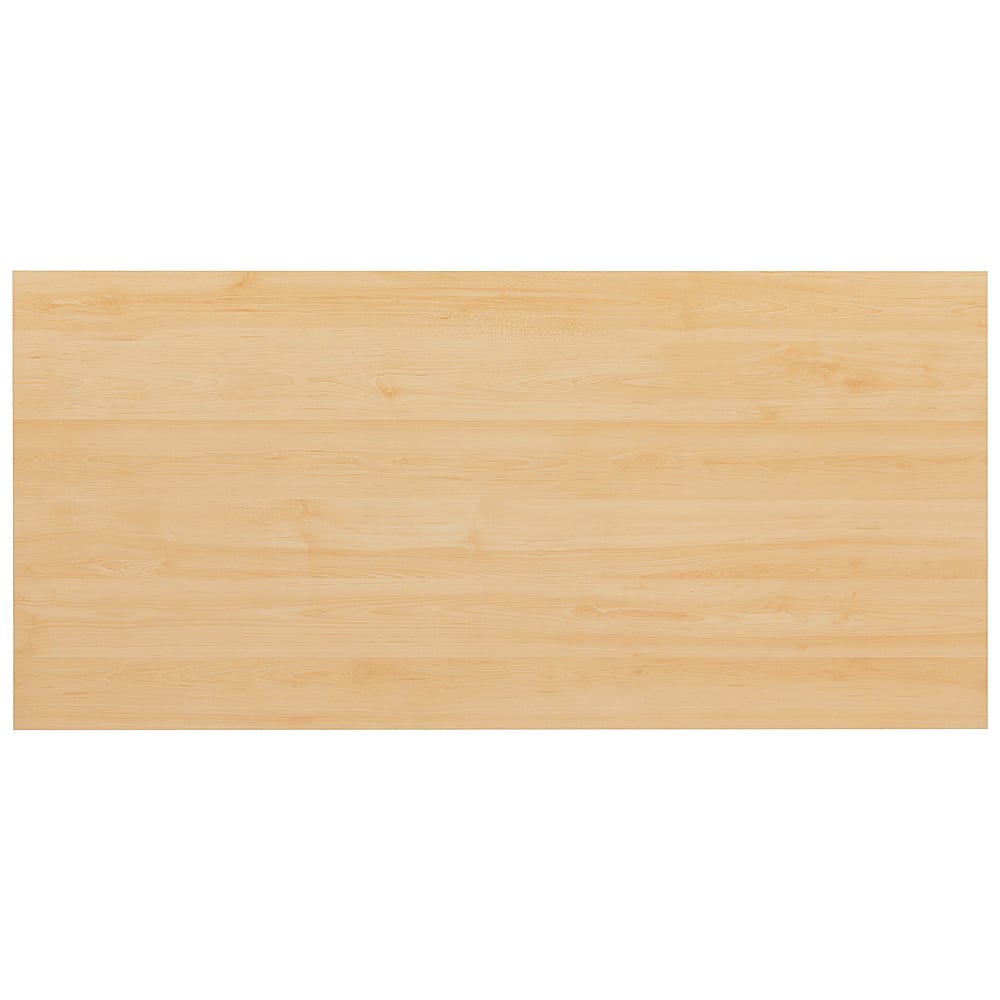 Alt View 15. Alamont Home - Tiverton Collection Rectangle Industrial Laminate Office Desk - Maple Top/Black Frame.