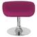 Alt View 11. Alamont Home - Egg Rectangle Contemporary Fabric Ottoman - Magenta Fabric.