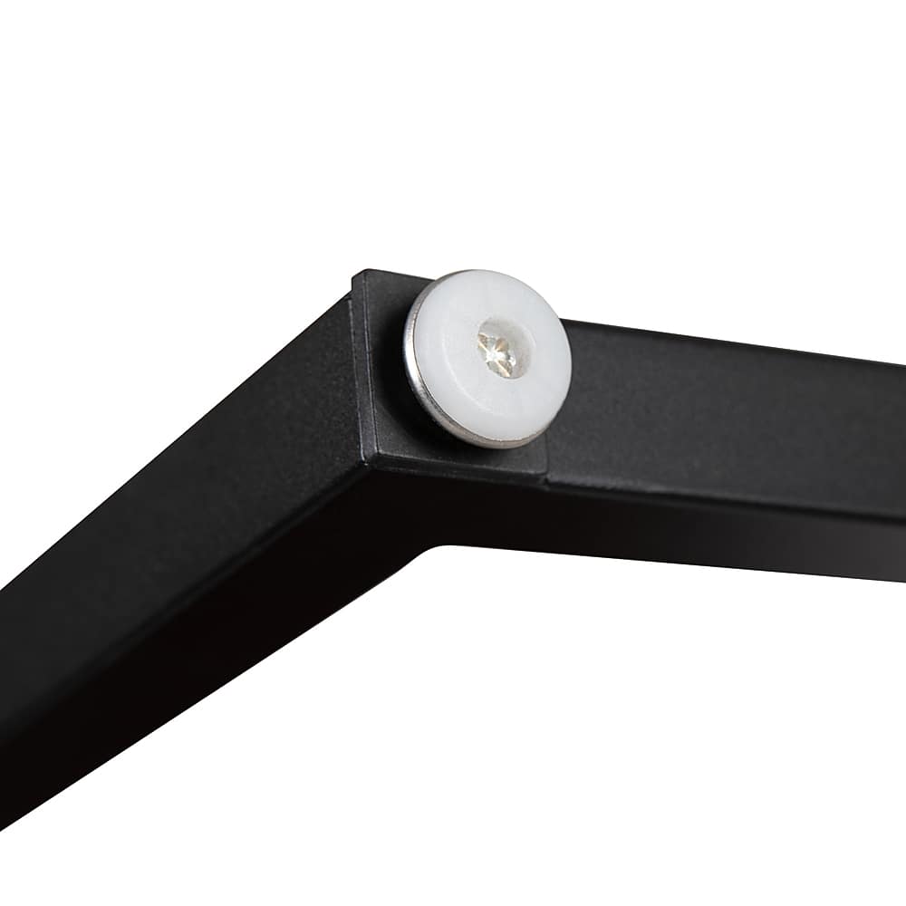 Alt View 16. Alamont Home - Tiverton Collection Rectangle Industrial Laminate Office Desk - Mahogany Top/Black Frame.