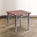 Alt View 11. Alamont Home - Square Contemporary Laminate Coffee Table - Mahogany.