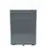 Alt View 11. Alamont Home - Warner Modern Steel 3-Drawer Filing Cabinet - White and Charcoal.
