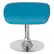 Alt View 11. Alamont Home - Egg Rectangle Contemporary Fabric Ottoman - Aqua Fabric.