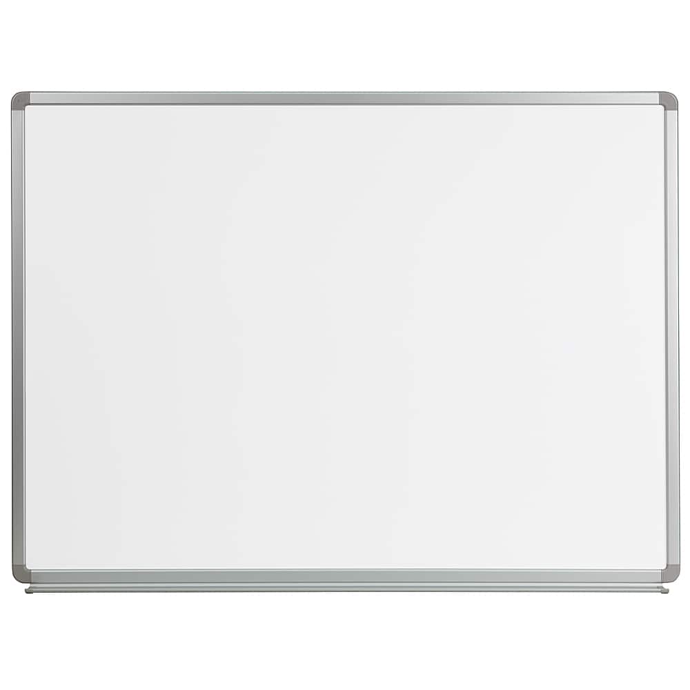 Front. Alamont Home - Cardim Magnetic Marker Board - White.
