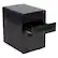 Alt View 15. Alamont Home - Wren Modern Steel 3-Drawer Filing Cabinet - Black.