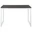 Alt View 11. Alamont Home - Kimberly Rectangle Industrial Laminate  Office Desk - Rustic Gray Top/White Frame.