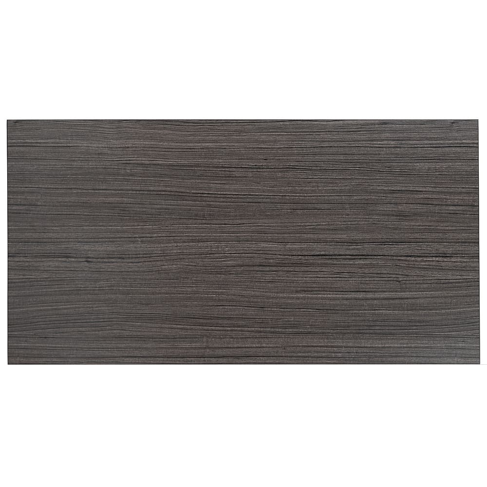 Alt View 18. Alamont Home - Kimberly Rectangle Industrial Laminate Office Desk - Rustic Gray Top/White Frame.