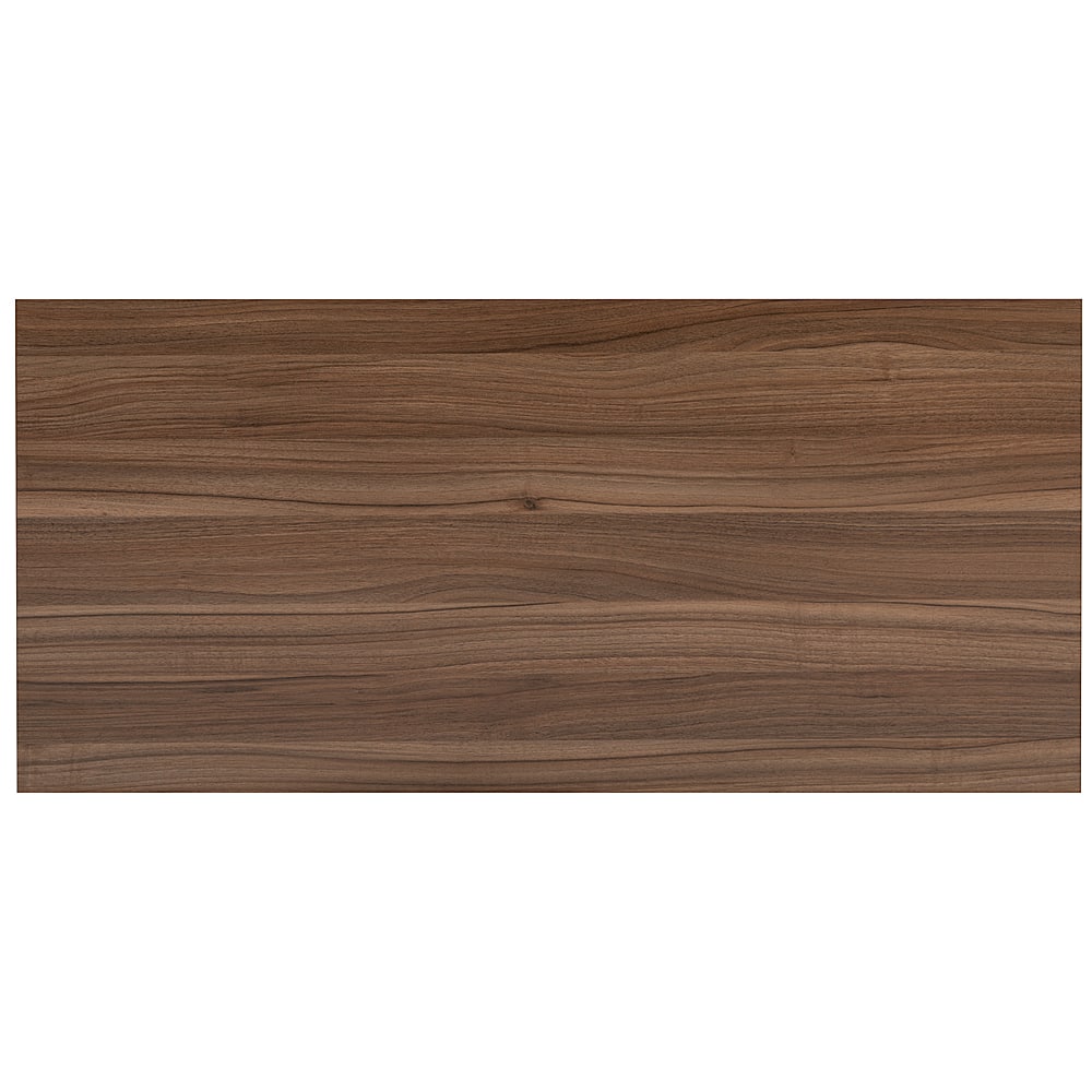 Alt View 15. Alamont Home - Tiverton Collection Rectangle Industrial Laminate Office Desk - Walnut Top/White Frame.