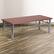 Alt View 11. Alamont Home - Rectangle Contemporary Laminate Coffee Table - Mahogany.