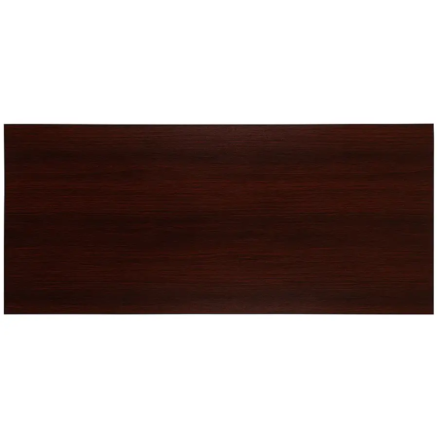 Alt View 18. Alamont Home - Tiverton Collection Rectangle Industrial Laminate  Office Desk - Mahogany.