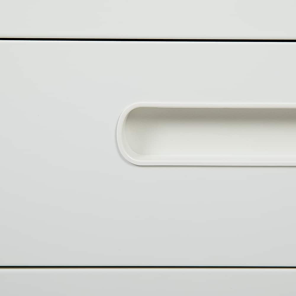 Alt View 20. Alamont Home - Wren Modern Steel 3-Drawer Filing Cabinet - White.