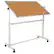 Alt View 14. Alamont Home - Hercules Reversible Mobile Cork/Marker Board - Natural/White.