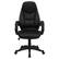 Alt View 11. Alamont Home - Leonard Contemporary Leather/Faux Leather Executive Swivel Office Chair - Black.