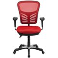 Alt View Zoom 11. Flash Furniture - Nicholas Contemporary Mesh Executive Swivel Office Chair - Red.