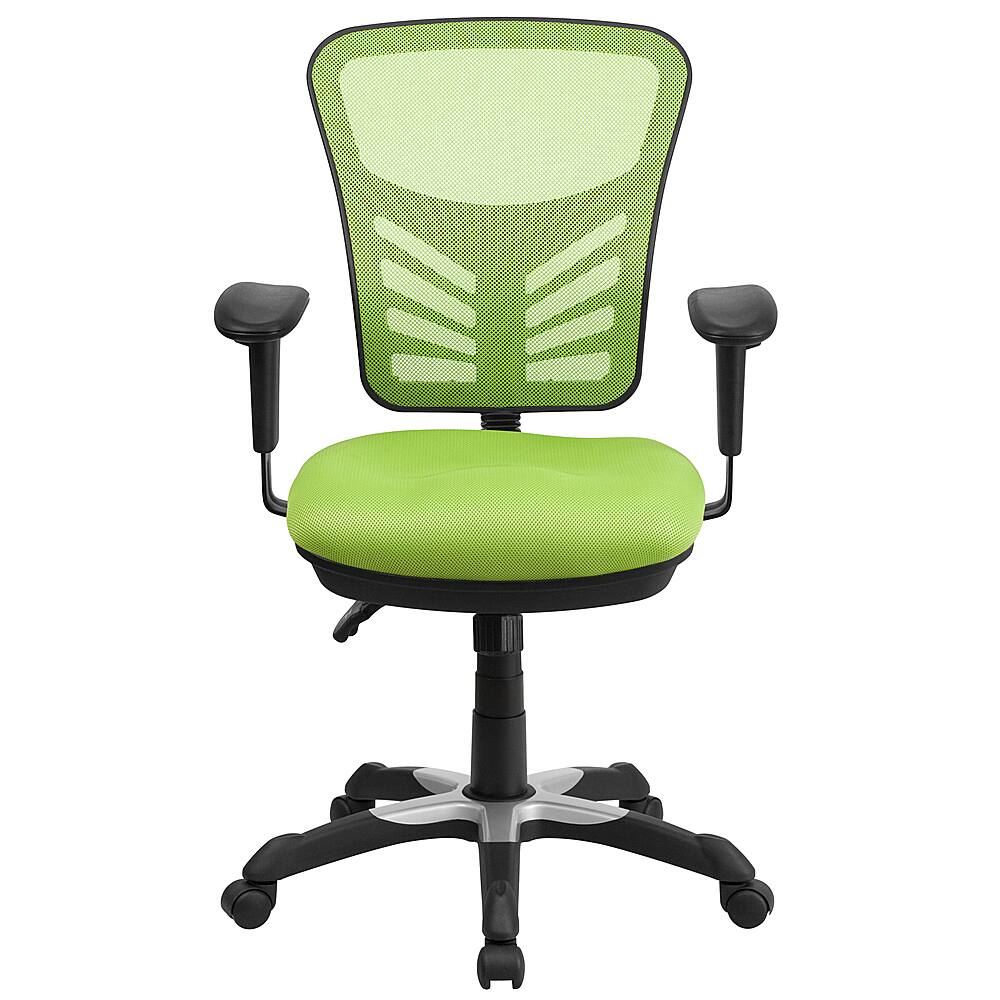 Alt View 11. Alamont Home - Nicholas Contemporary Mesh Executive Swivel Office Chair - Green.