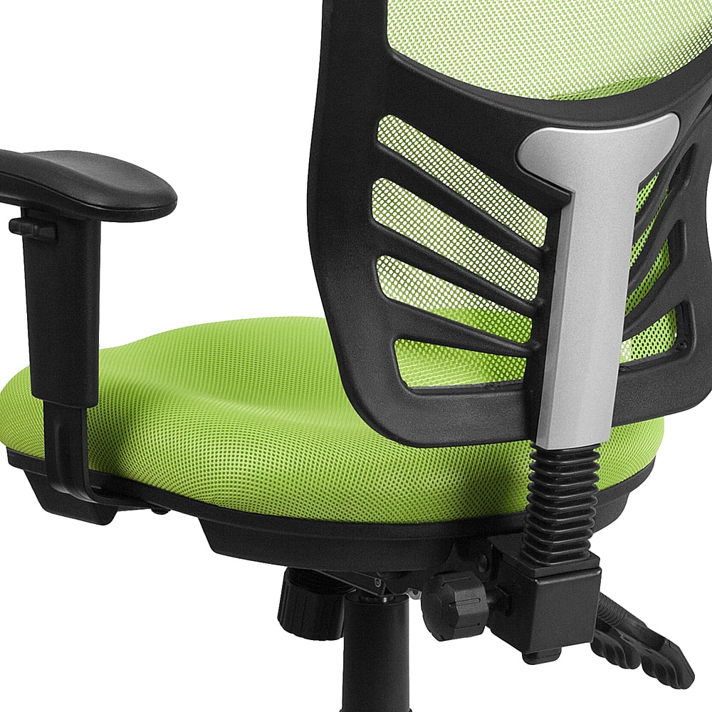 Alt View 15. Alamont Home - Nicholas Contemporary Mesh Executive Swivel Office Chair - Green.