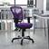 Alt View 12. Alamont Home - Nicholas Contemporary Mesh Executive Swivel Office Chair - Purple.