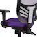 Alt View 15. Alamont Home - Nicholas Contemporary Mesh Executive Swivel Office Chair - Purple.