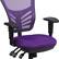 Alt View 17. Alamont Home - Nicholas Contemporary Mesh Executive Swivel Office Chair - Purple.