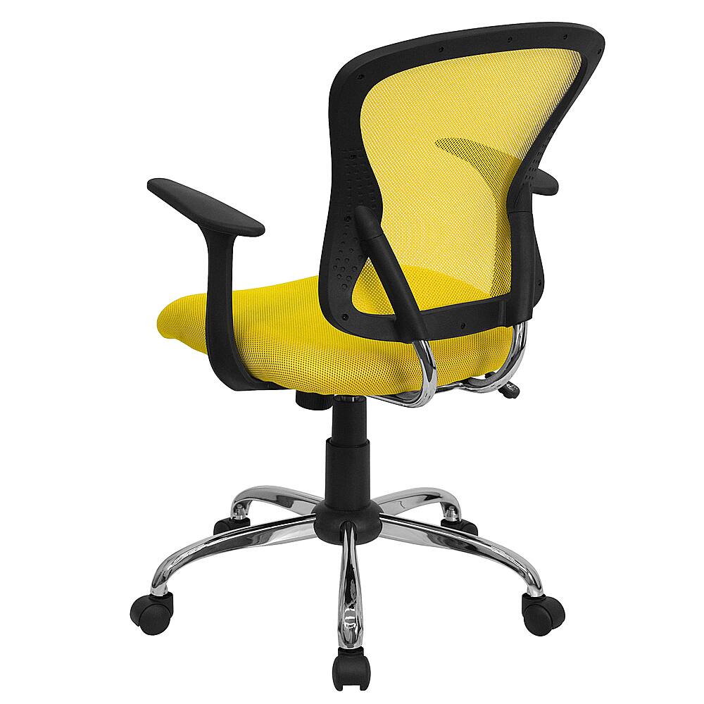 Alt View 14. Alamont Home - Alfred Contemporary Mesh Swivel Office Chair - Yellow.